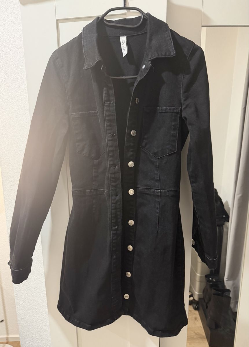 Zara Giacche: Zara Lange Jeans Jacke / Kleid – Usato da Aarau venduto da AK_2lqy 1