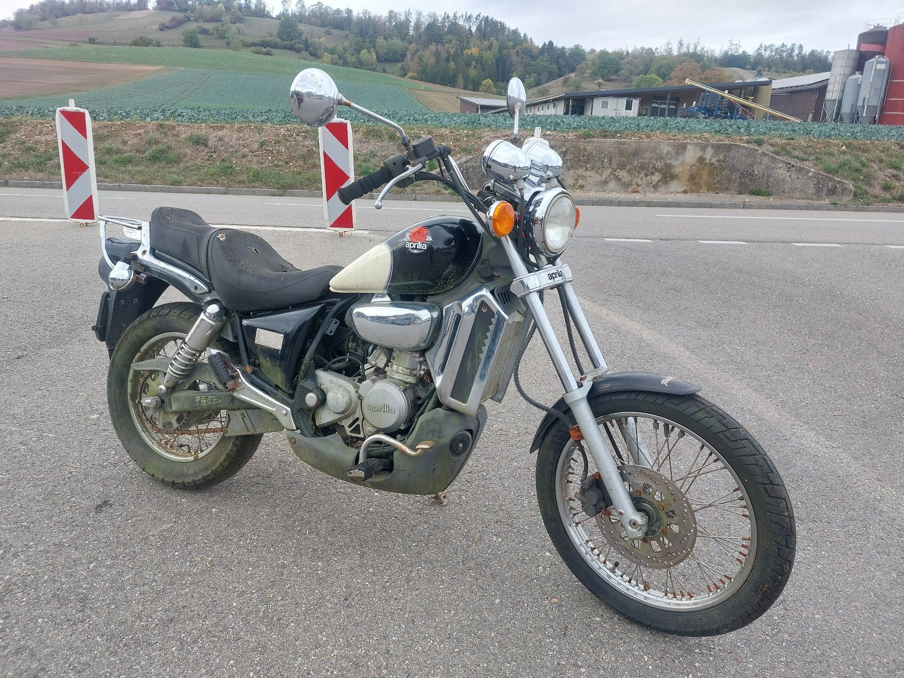 Aprilia Red Rose 125 ccm 2 Tackt Chopper Classic Rotax 123 (Defekt) in ...