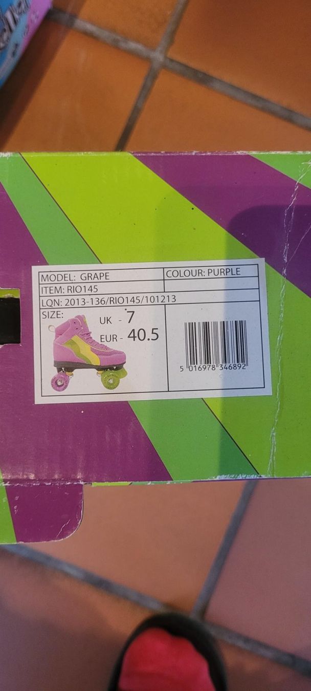 Patins à roul. & inline: 3 Paar Rollschuhe Rio Roller Grape – D'occasion à wallisellen par simeli16 2