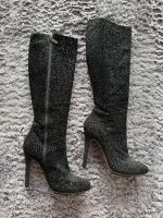 NAVYBOOT Stiefel Wildleder Glitzer Gr. 38 - Wie neu!