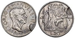 Italien 1927 Abart