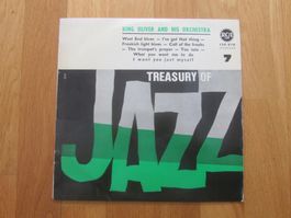 Vinyl King Oliver Treasury of Jazz Nr 7