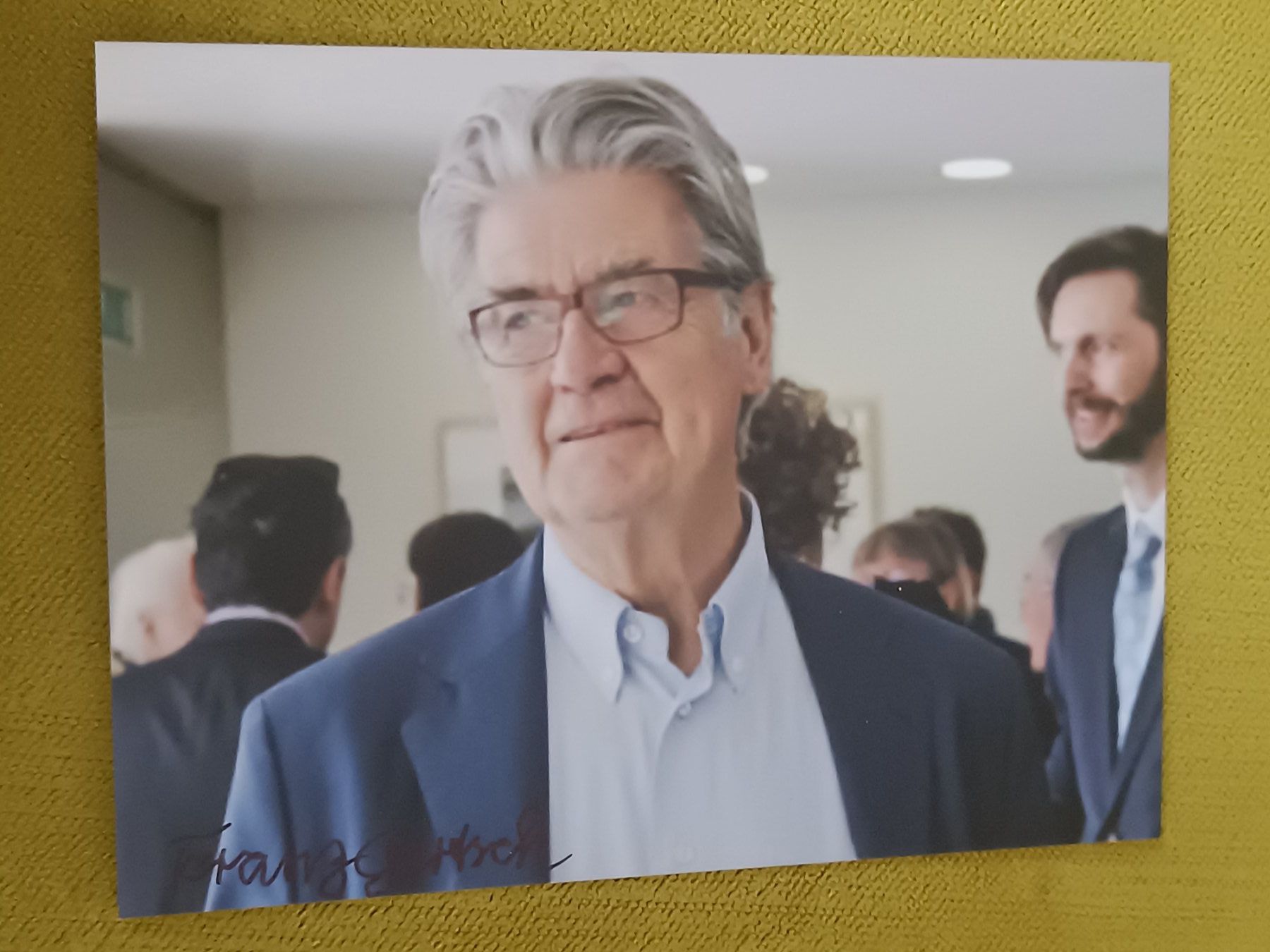 Autografi: Franz Gertsch - Künstler - verstorben – Usato da Menziken venduto da Artographs