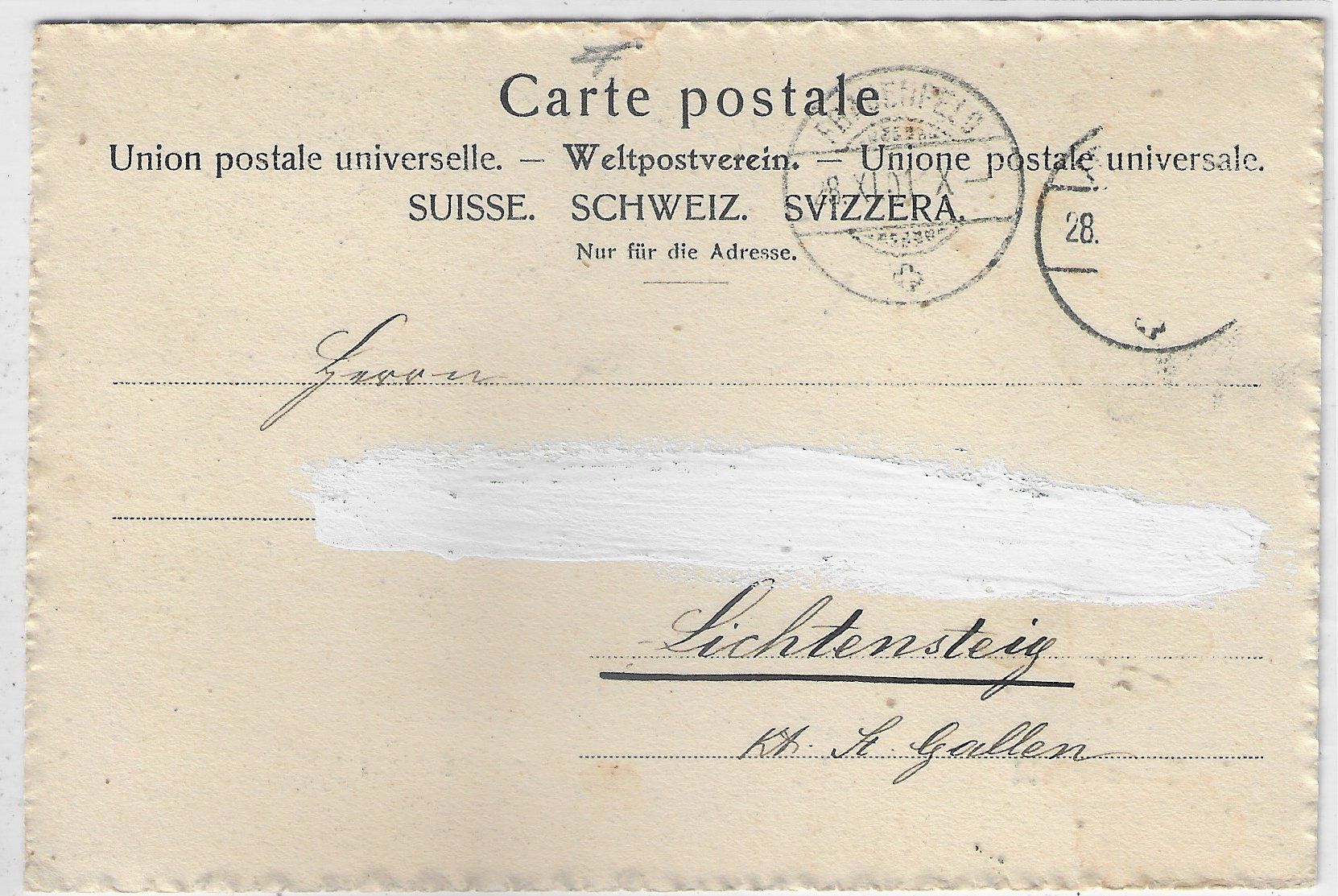 Cartes postales: Frauenfeld - Schloss – D'occasion à Ettingen par Kartenplanet 1