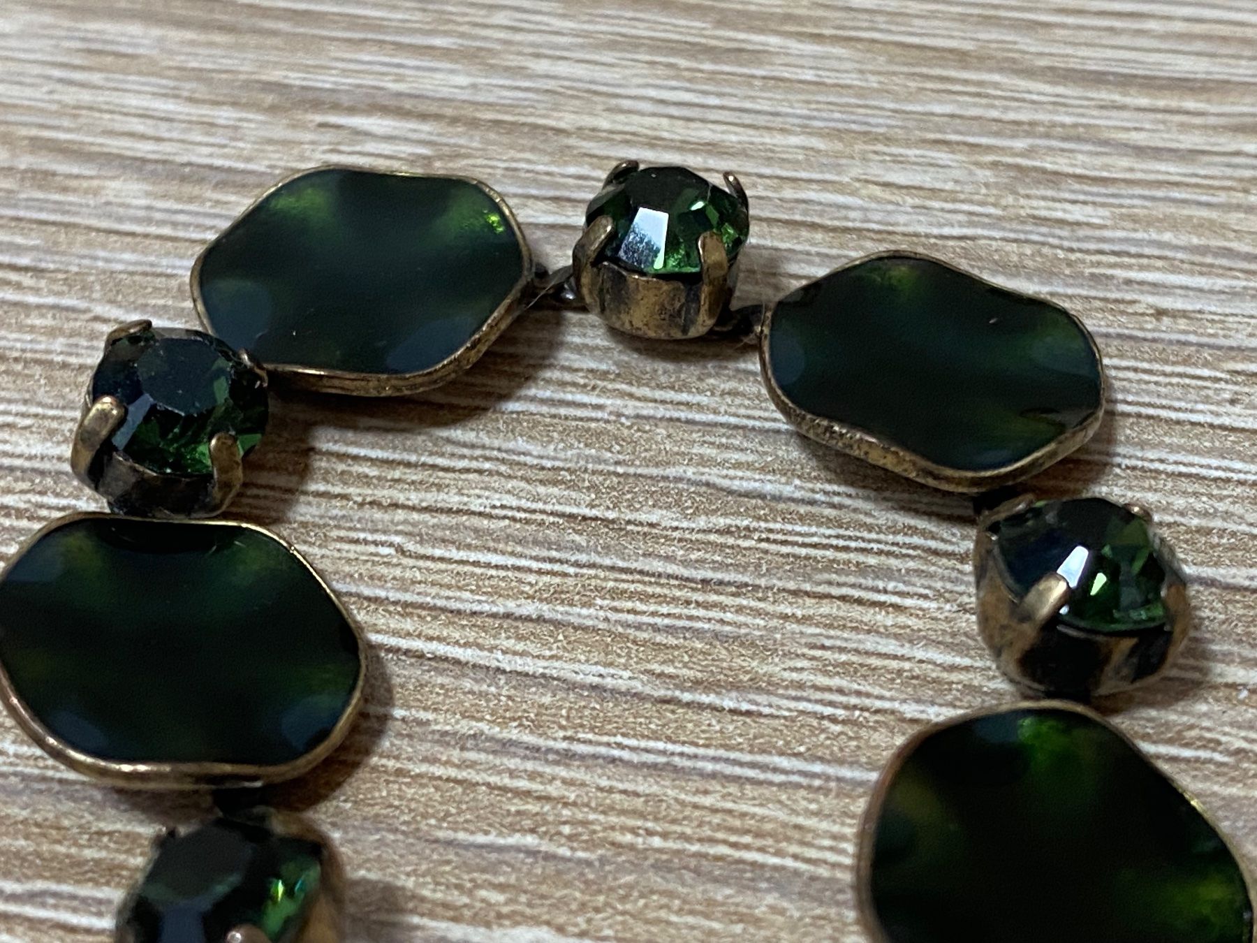 Armbänder & -reifen: Armband vintage, dunkel/grün – Gebraucht aus Bösingen von Trigusik 7