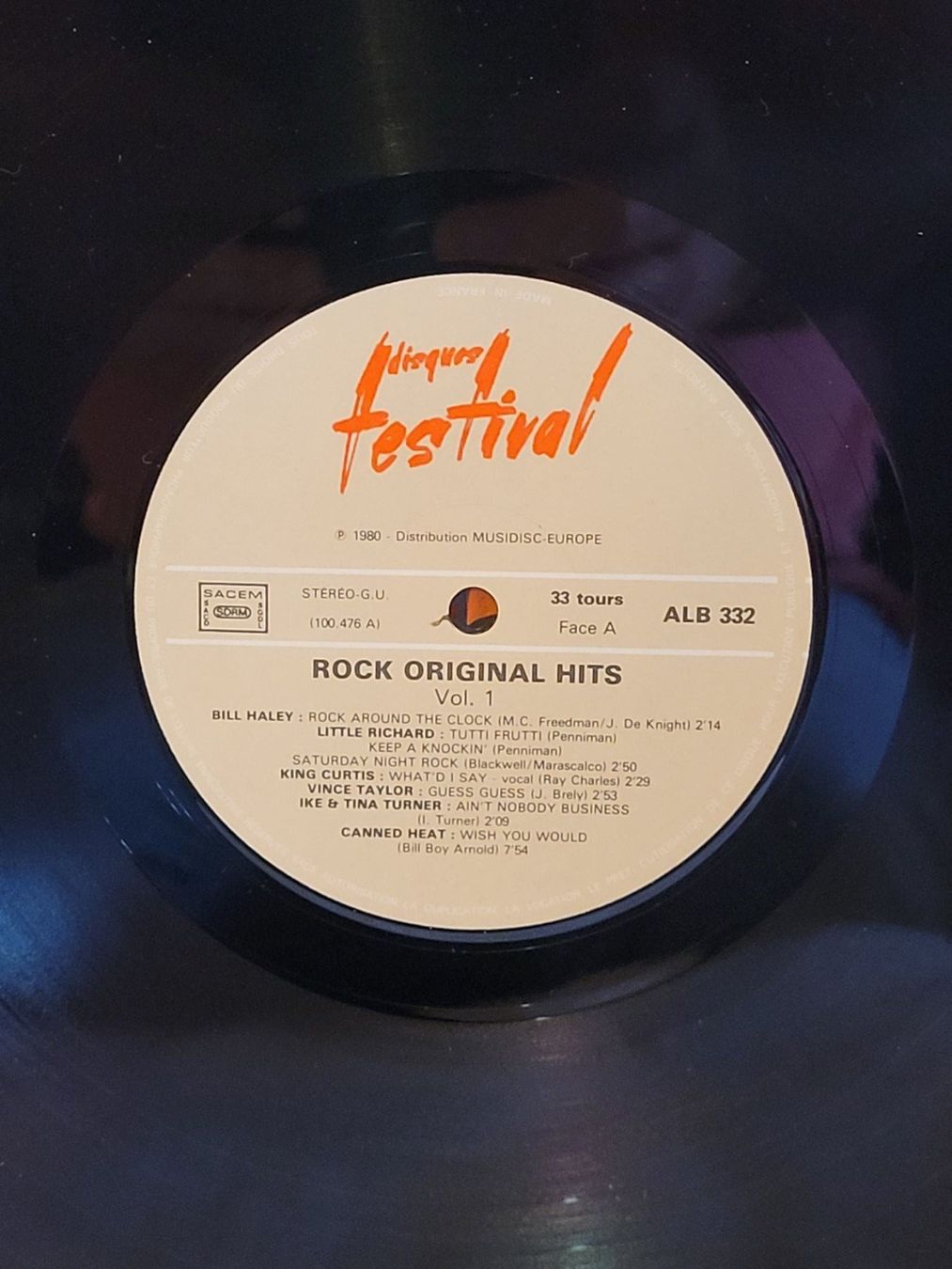 Schallplatten: Vinyle 33T Rock & Roll - Compilation Vintage Années 60 – Gebraucht aus La Chaux-de-Fonds von reu_kx5l 7