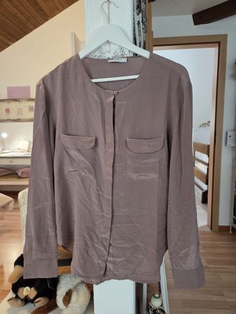 Seidenbluse von Globus, Grösse 36, Herbst-Look Top