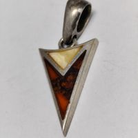 Vintage Pendentif Anhänger aus massivem Silber #A6