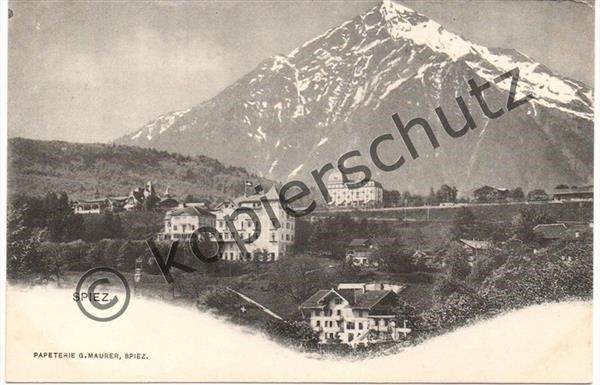 Cartoline postali: SPIEZ – Nuovo (secondo la descrizione) da Jona venduto da philajona