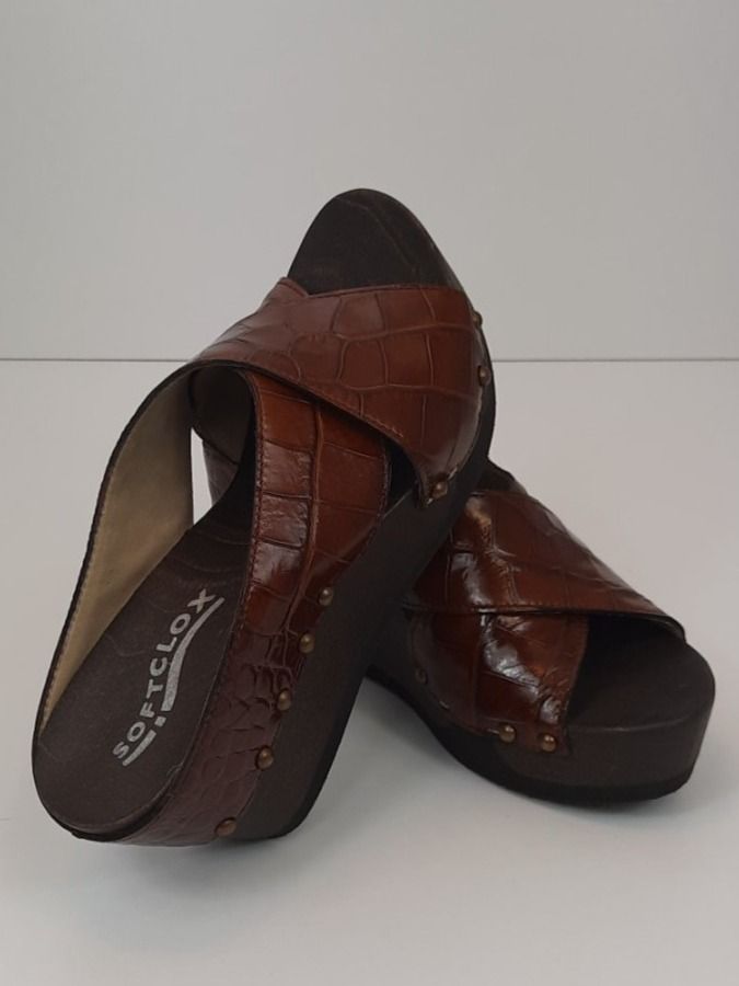 Softclox Damenschuhe: SOFTCLOX ALENA Krokoprint braun Gr. 36 – Neu und originalverpackt aus Seuzach von VT-Collections1 7