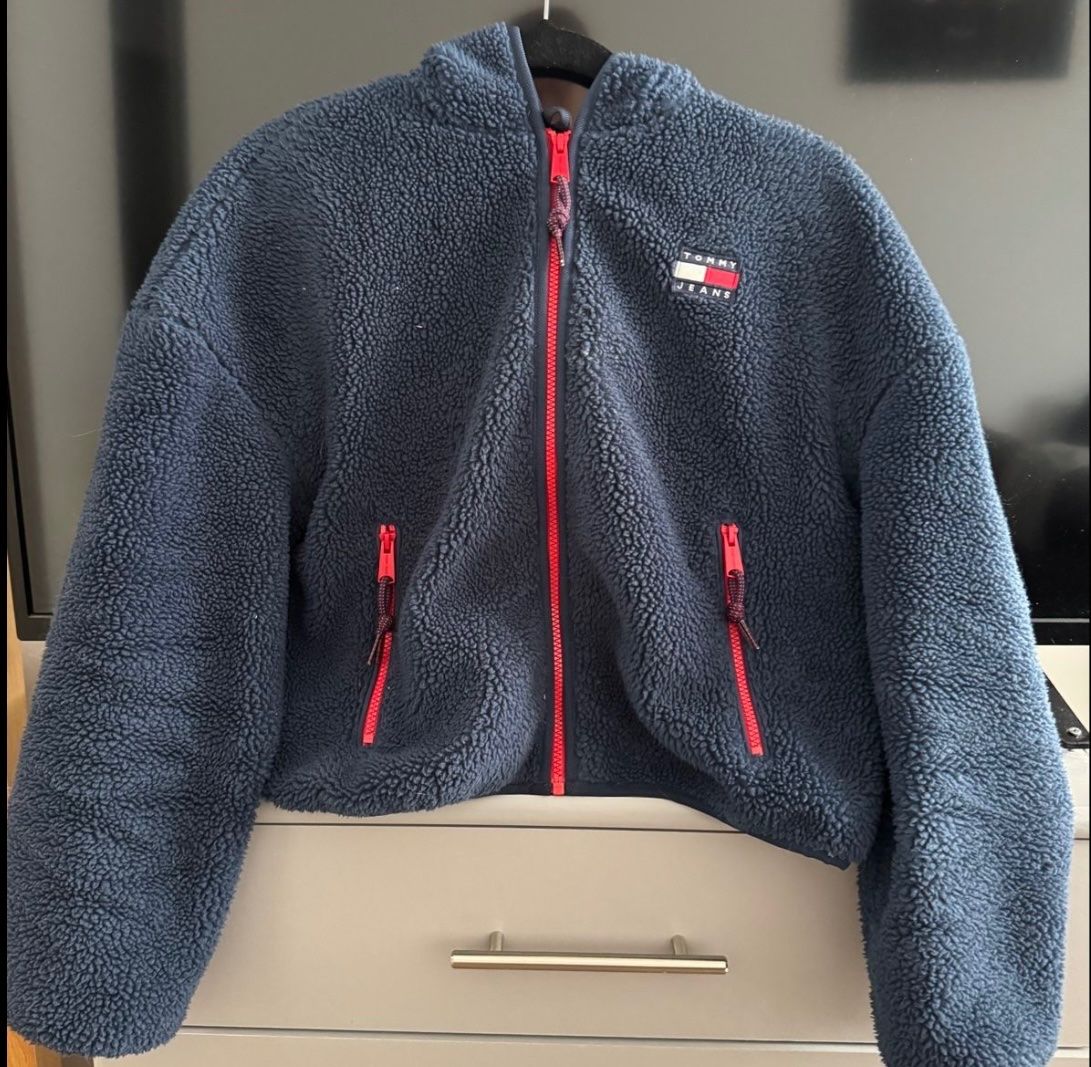 Tommy Hilfiger Giacche: Tommy Hilfiger Teddy/Fleece Jacke – Nuovo (secondo la descrizione) da Münchenbuchsee venduto da princesas-2007 1