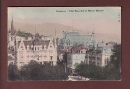 LAUSANNE - Hôtel Beau-Site - Maison Mercier - 1912