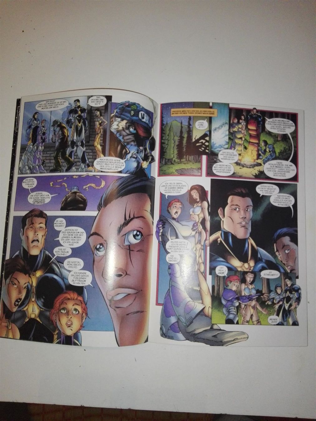 Fumetti: Weapon Zero #1     (Deutsch)                         © '1996 – Usato da St. Gallen venduto da elkapone 3