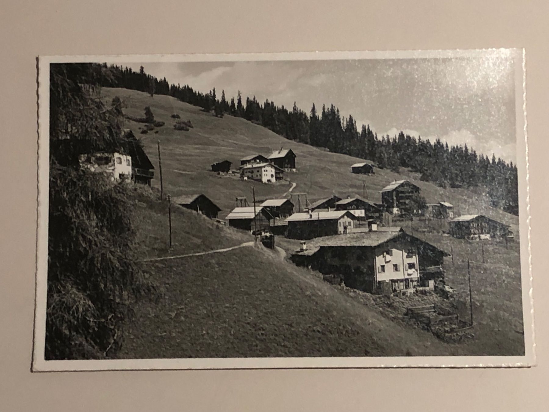 Cartoline postali: uralte Ansichtskarte HINTER-TENNA – Usato da Lufingen venduto da Rac0