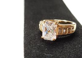 Ring vergoldet