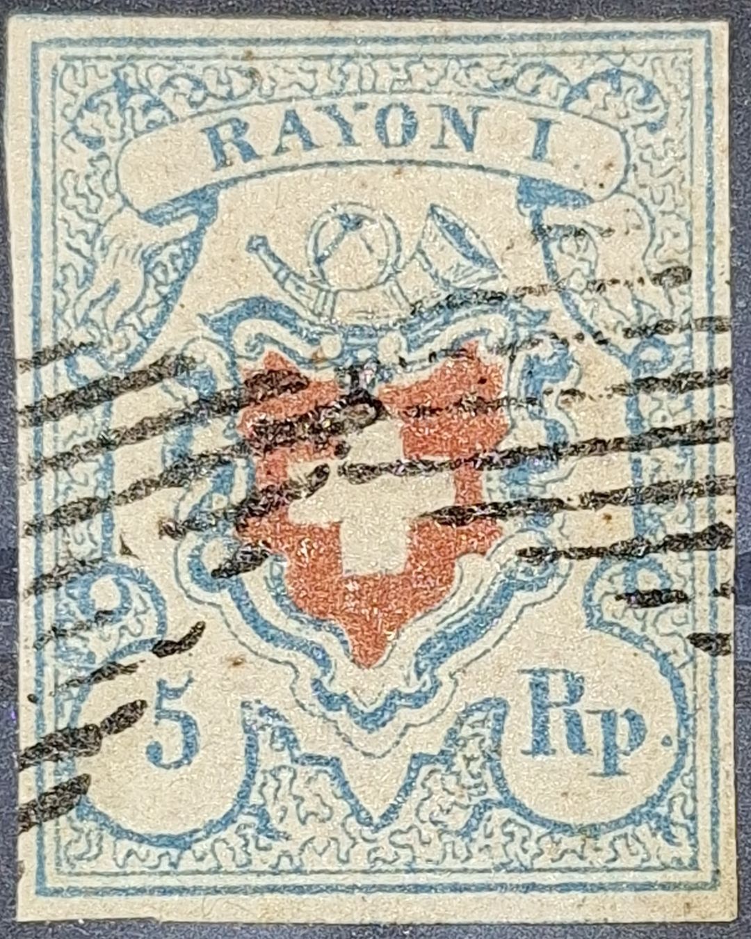 Alle Briefmarken: Rayon 17II Typ 2 C2 - LU – Gebraucht aus Balgach von SIMEON27