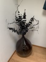 Bodenvase 60 cm Höhe, 40 cm Breite, mit künstl. Pflanzen,