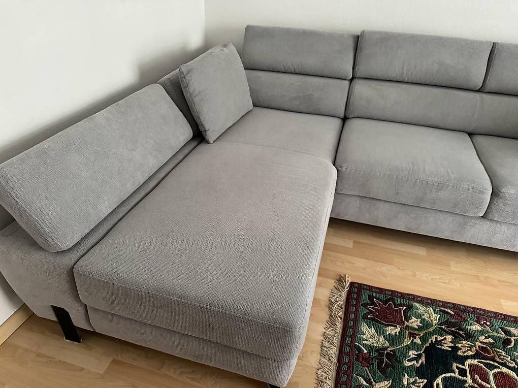 Sofas: Neuwertiger Bettsofa / Ecksofa grau  – Gebraucht aus Zürich von Gugu3011 3