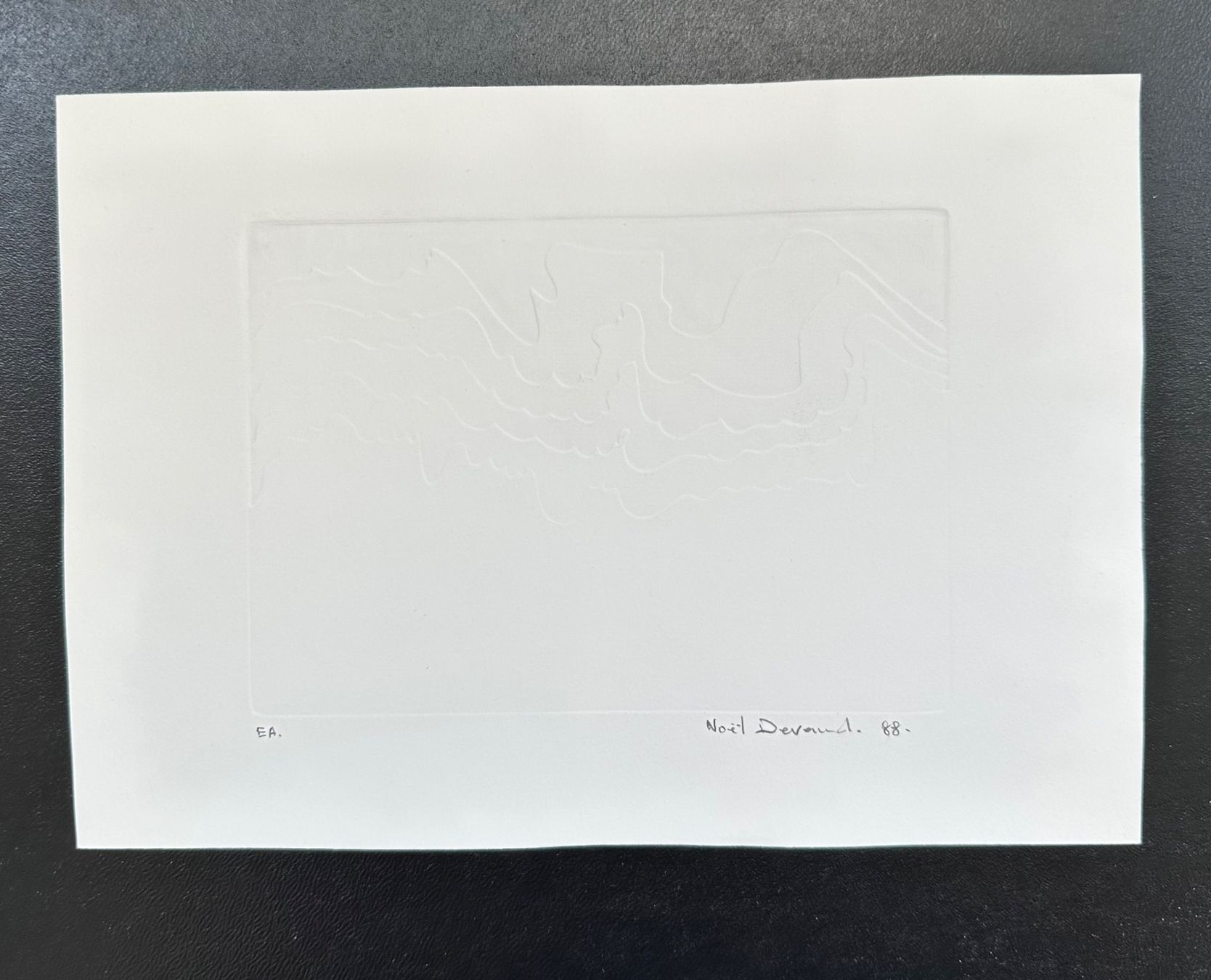 Incisioni: LOT 4 estampes, 1954-2003, Noel Devaud – Usato da neuchatel venduto da cabinetjuliart 1