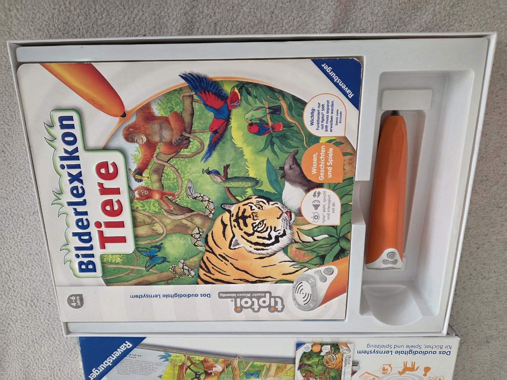 Tiptoi Giochi: Tiptoi Starter-Set Stift + Bilderlexikon Tiere – Usato da Dorf venduto da Echo_Elements 1
