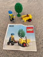 VINTAGE LEGO Strassenarbeiter Set 605 mit Anleitung