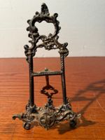 Miniature Easel Ornate Brass Display Stand Decorative