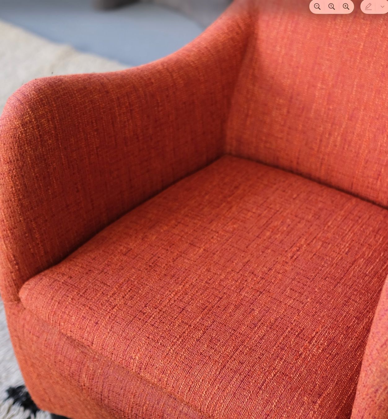 Poltrone: Sessel Senta & Hocker von Witttmann – Usato da Bern venduto da Zmodern_CON 8