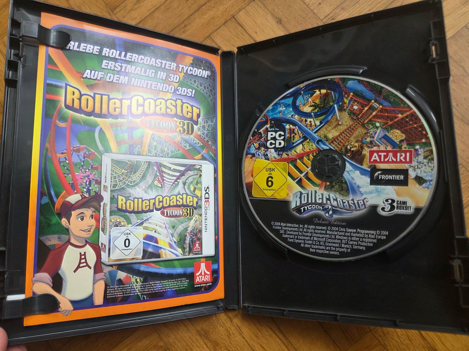 Atari Giochi: Rollercoaster Tycoon Deluxe Edition – Usato da Basel venduto da grandfamily 2