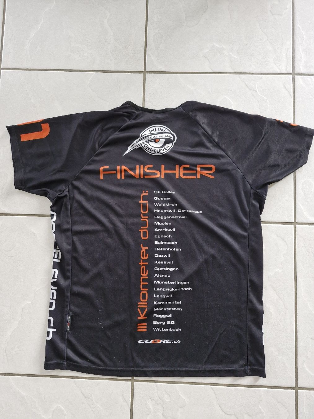 T-shirt: Inline  Finisher ONE Eleven Shirt – Usato da Frauenfeld venduto da Kasico 4