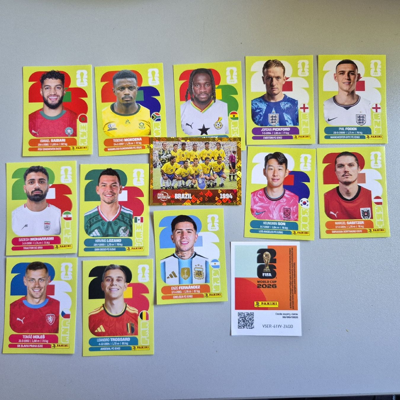 Panini Carte collezionabili: Panini sammlung WM 2026 – Nuovo (secondo la descrizione) da Ursy venduto da RetroBebar777 1