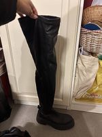 Overknees Stiefel - Schwarz