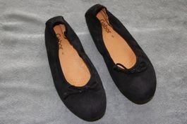 niedliche Damen Ballerinas von Gabor, schwarz, Gr. 38