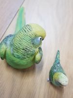2 Figuren Wellensittiche