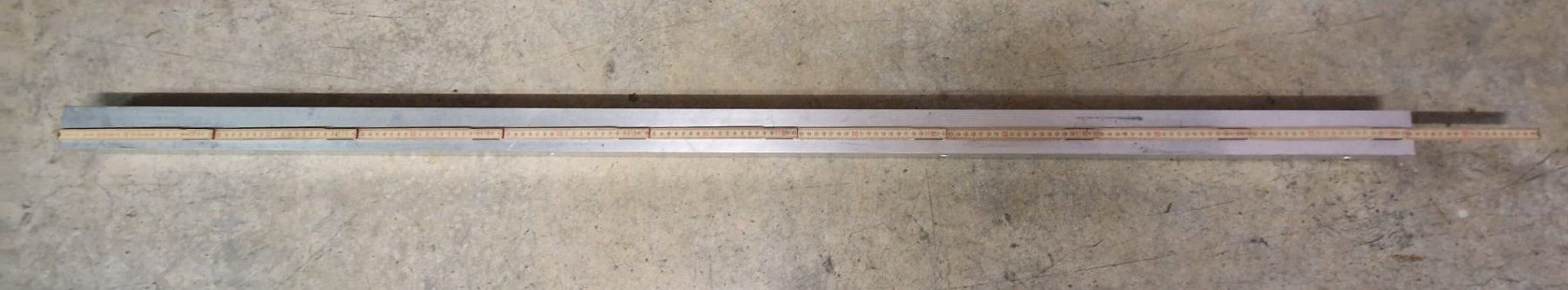 Profile: Aluminiumprofile 60 × 60 × 5 mm, 183 cm lang – Gebraucht aus Seengen von Pfoesu07 3