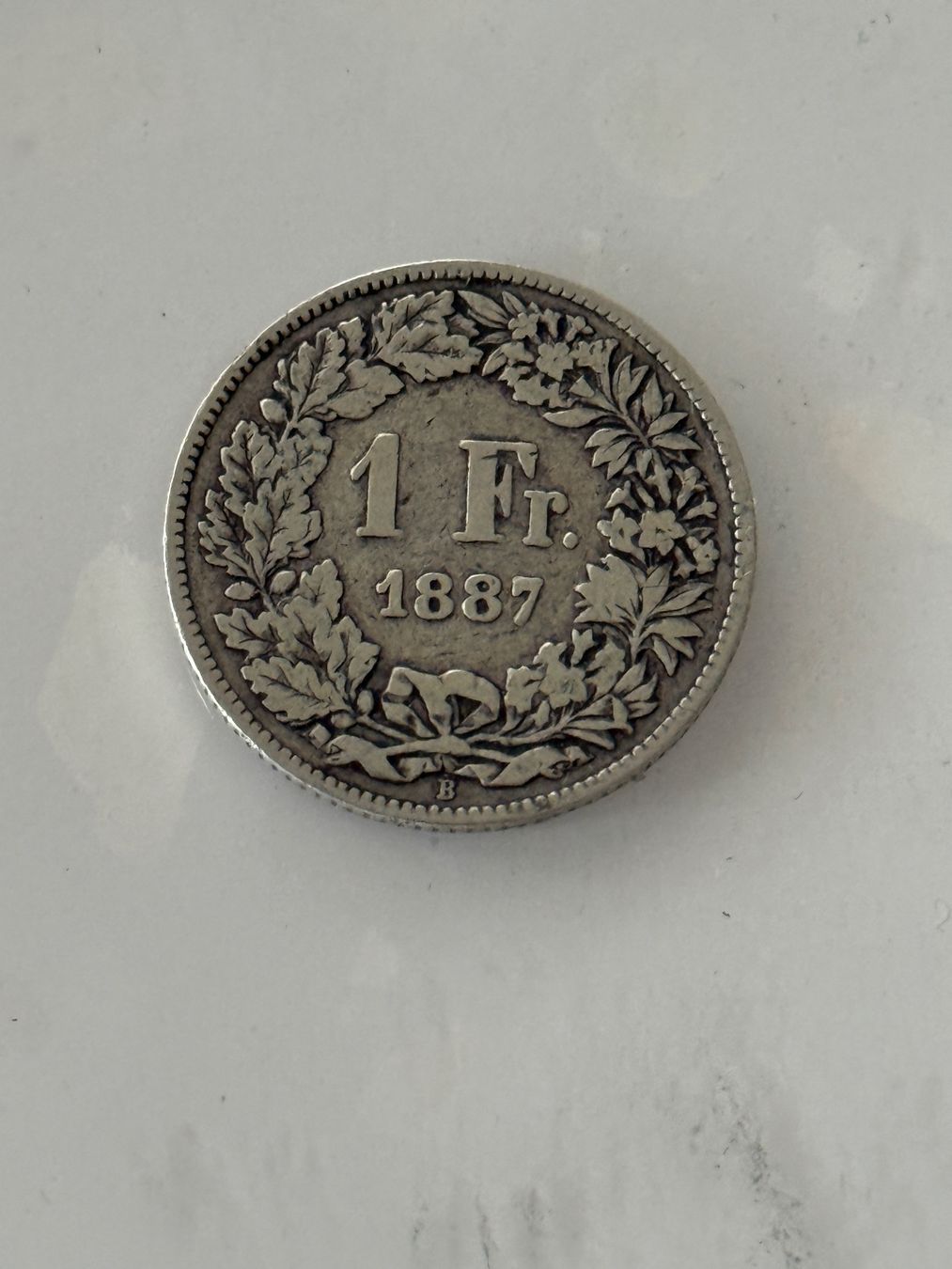 Tutti le monete: 1 Franken 1887  Rar – Usato da Wallisellen venduto da SWISS_SILVER1