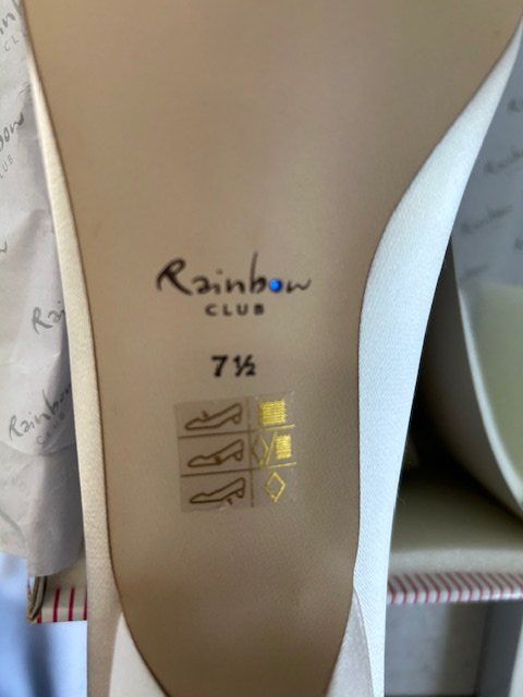 Rainbow Damenschuhe: Brautschuh Bobbie von Rainbow Gr. 7.5 / 40.5 – Neu (gemäss Beschreibung) aus Rothenburg von stacostaco 3