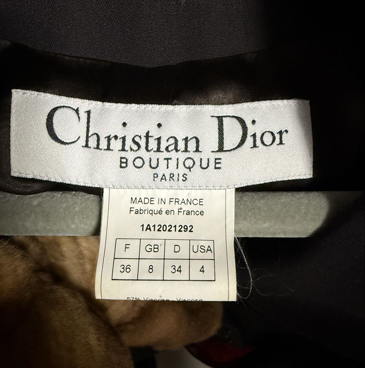 Dior Giacche: Dior Veste femme – Usato da Vandoeuvres venduto da Boussy74 3