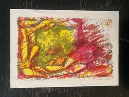 Farblithographie - Barbara Schulz-Geiser (Bern)