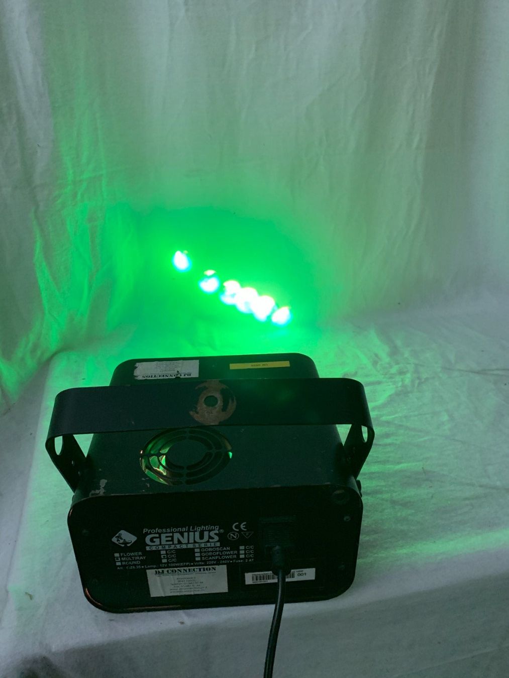 Lampade: Retro Genius Lightning Lichteffekt (S785) – Usato da Däniken SO venduto da Profog1 6