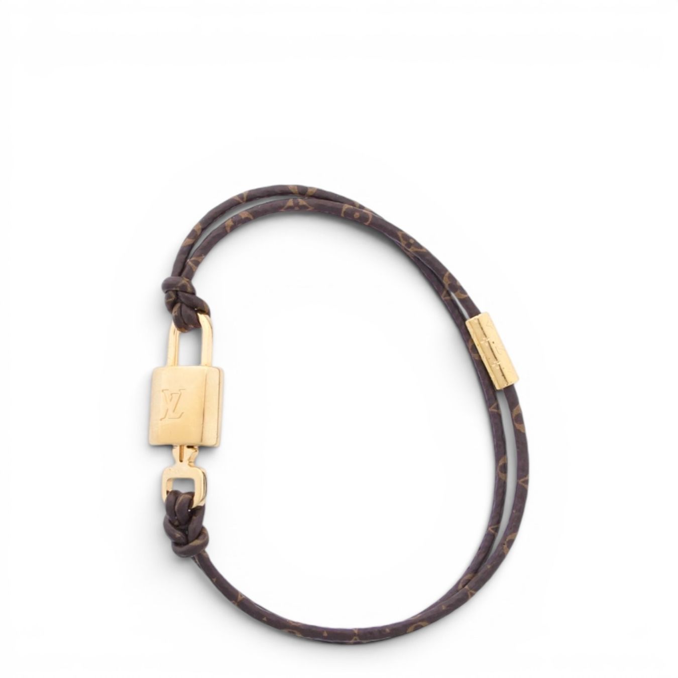 Louis Vuitton Bracciali & Braccialetti: Louis Vuitton Lock It Armband Monogram Gr. 19 – Usato da Binningen venduto da Designerlabels 3