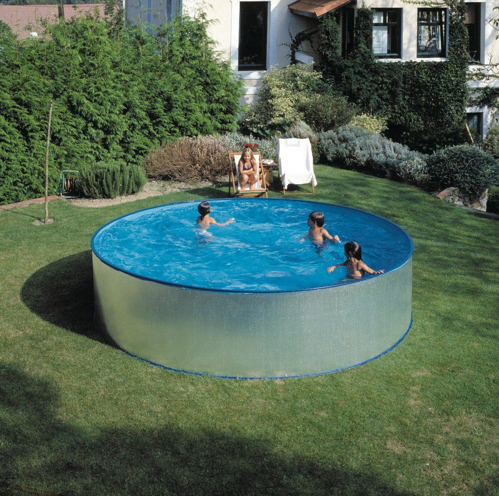 Schwimmbad: KIT Dream Pool rund galv. – Neu und originalverpackt aus Gontenschwil von colibri24. 1