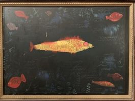 Paul Klee - Der goldene Fisch, limitiert 33/300 Dietz