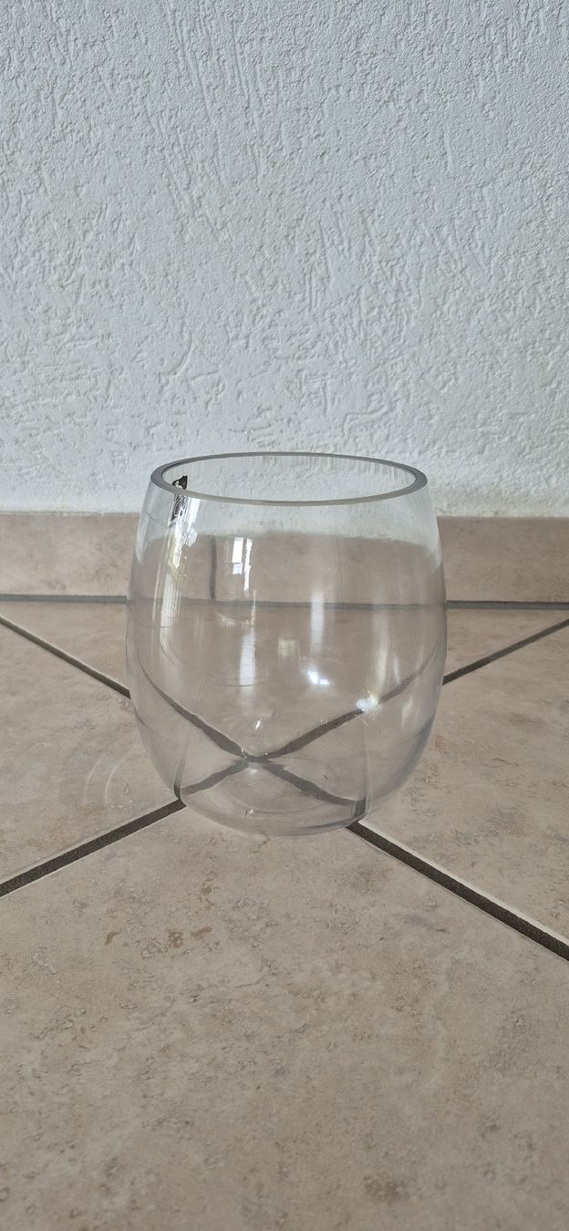 Vasi & Recipienti: Vase à fleurs en verre – Usato da Moutier venduto da mar_7nrw