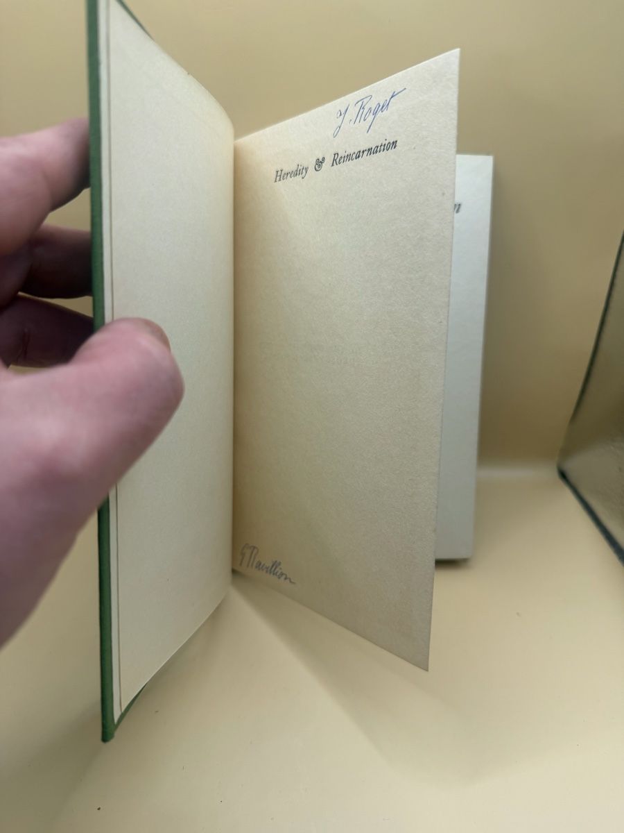 Libri: Heredity & Reincarnation - Olive Stevenson Howell 1926 – Usato da Genève venduto da sho_67qj 3