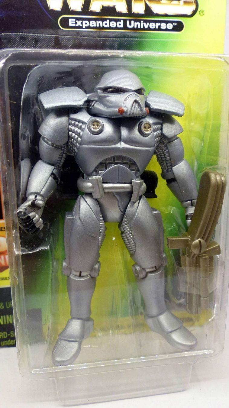 Statuette: STAR WARS DARK TROOPER EXPANDED UNIVERSE BY KENNER 1998 – Nuovo e nell'imballaggio originale da Lugano venduto da YouWantUS 1