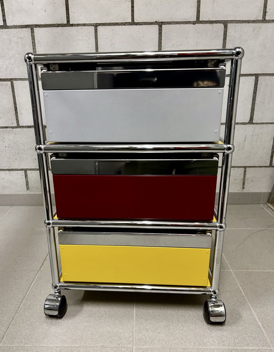 USM Korpus: USM Haller Rollcontainer mit 3 Schubladen – Gebraucht aus Bolligen von Kastanienmann 3
