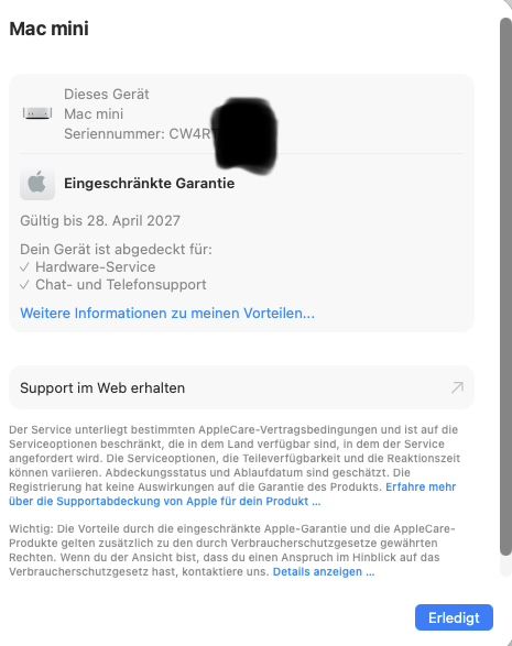 Apple PCs: Mac mini m4 16gb 256gb – Gebraucht aus Neuhausen am Rheinfall von gro_f85r 3