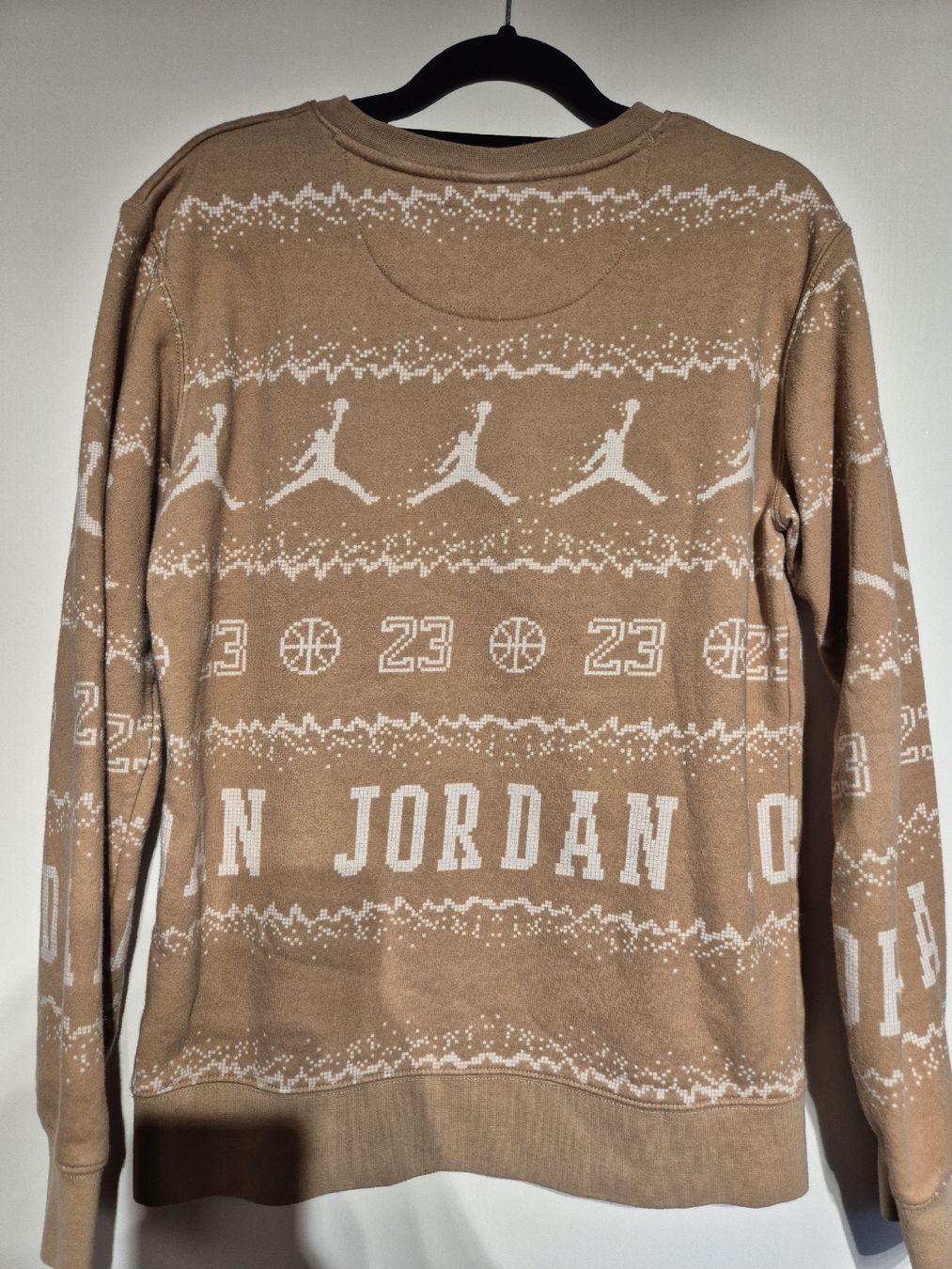 Jordan Maglioni & Felpe: Jordan Pullover braun Muster Grösse XL 164 - 170 – Usato da Neukirch-Egnach venduto da auxis 1
