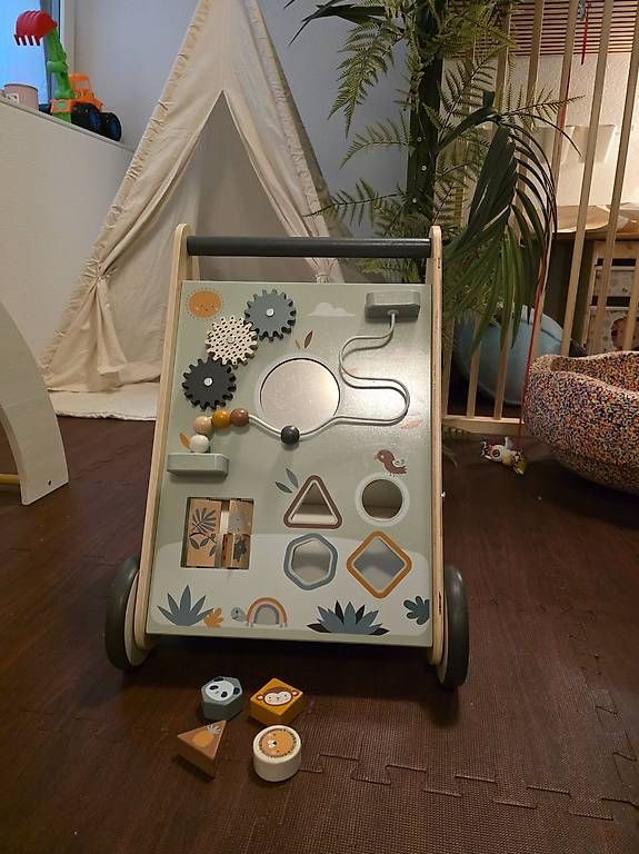Veicoli per bambini: Lauflernwagen Dschungel Vertbaudet mit Activityboard – Usato da Kilchberg ZH venduto da gin_5hvr