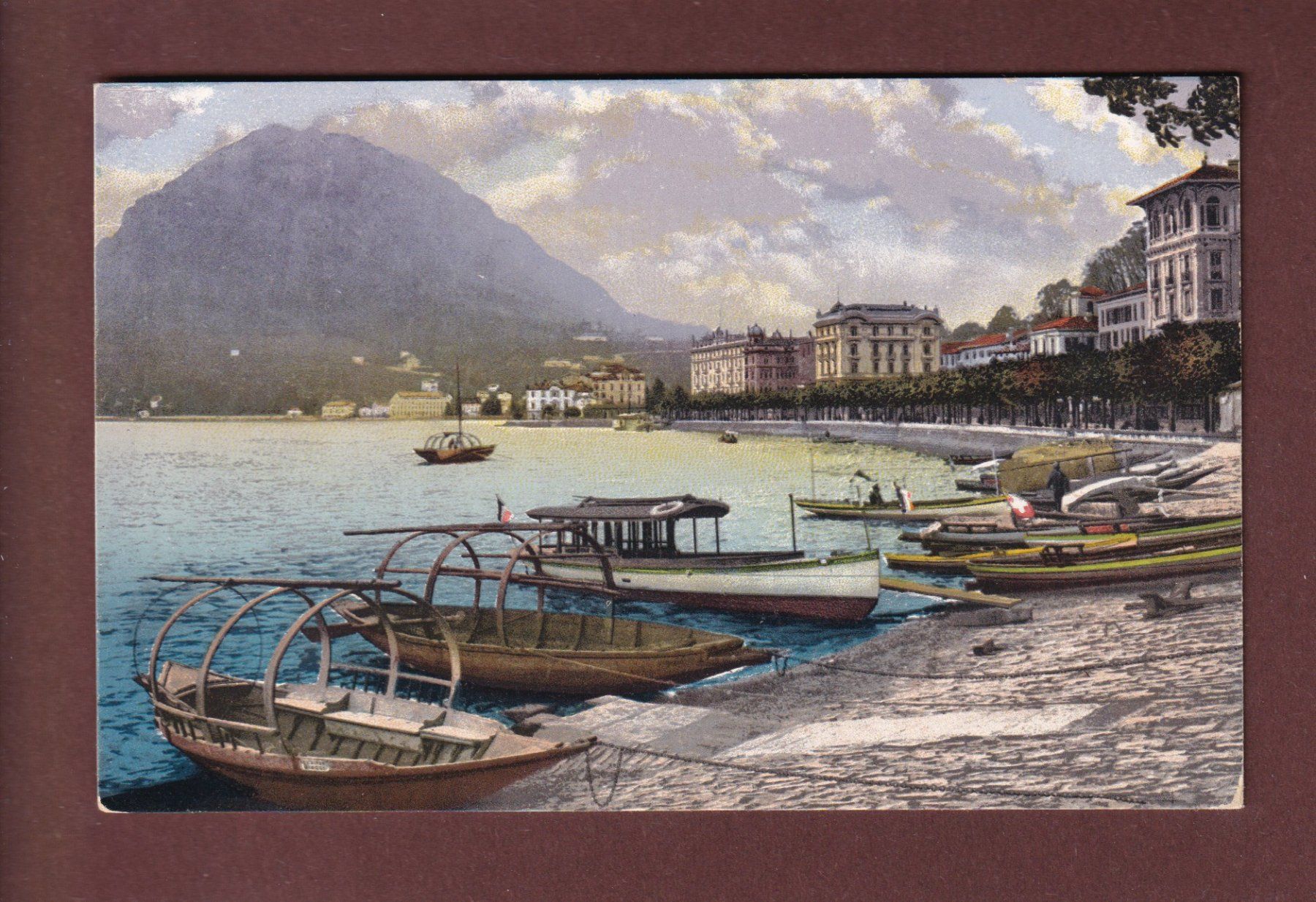 Cartes postales: LUGANO - Quai - San Salvatore – D'occasion à Pully par nicecards